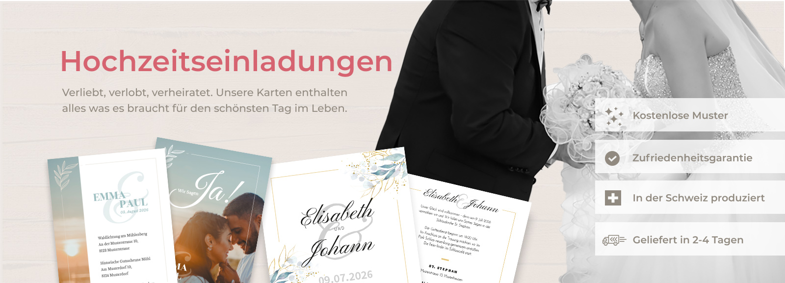 Hochzeitseinladungen